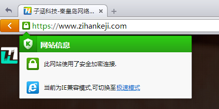 子涵科技 已經獲取 [HTTPS] 協(xié)議證書(圖4)